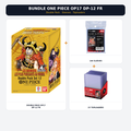 Bundle One Piece OP17 DP-12 français avec Double Pack, 100 sleeves et 25 Toploaders