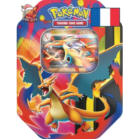 Bundle Pokébox Pokémon Méga-Dracaufeu X-ex / Y-ex + Protection Acrylique Phoenix Shield – FR