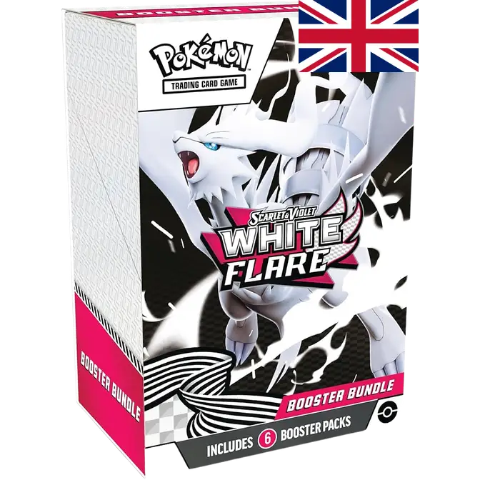 Bundle Pokémon JCC: Écarlate et Violet –White Flare – Version Anglaise