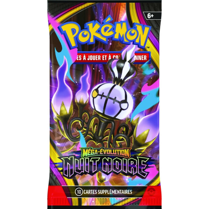 Booster Pokémon ME05 Nuit Noire inclus dans le bundle
