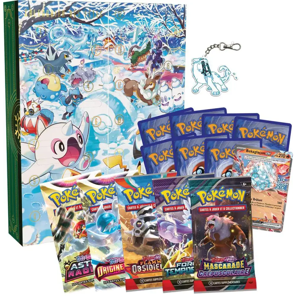 Calendrier de l’Avent Pokémon 2024 - FR - Poke-Geek
