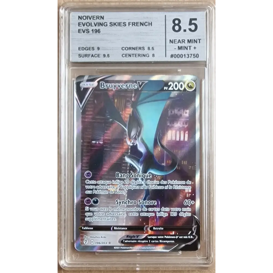 Graded Card 8.5 - Bruyverne V (EVS 196) Celestial Evolution - FR