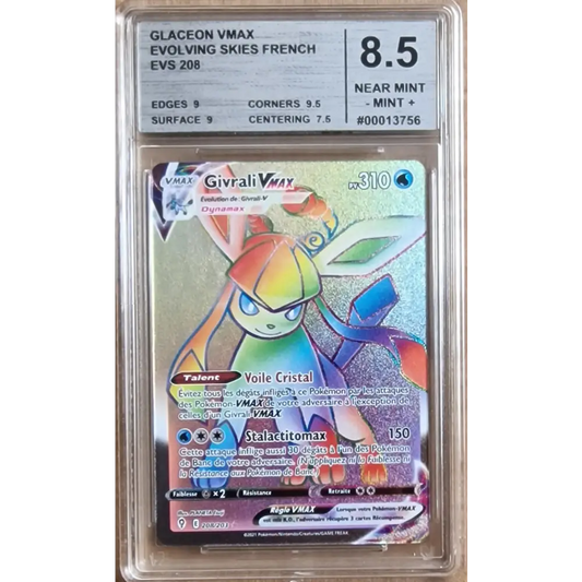 Graded Card 8.5 - Givrali VMAX (EVS 208) Celestial Evolution - FR