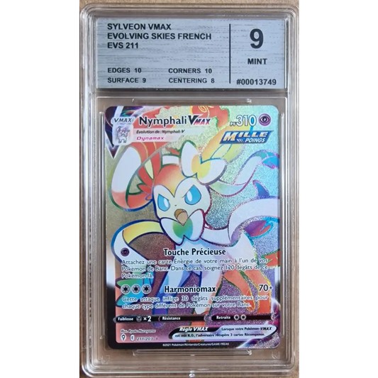 Grade 9 Card - Nymphali VMAX (EVS 211) Celestial Evolution - FR