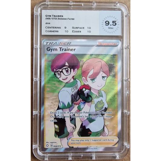 Graded Card - Gym Trainer - 068/072 - Radiant Destinies - MTG 9.5 - ENGLISH