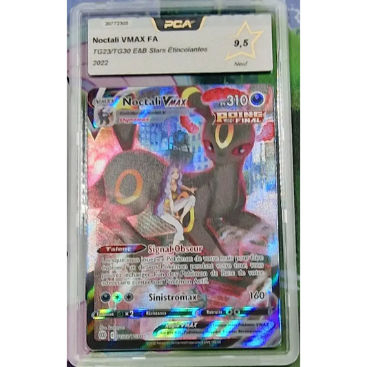 PCA 9.5 Graded Card - Noctali VMAX (BRS TG23) Sparkling Stars - FR