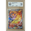 Carte Pokémon Team Rocket’s Moltres ex SAR 124/098 – Glory of Team Rocket – Japonais – CCC 10 Gem Mint - Poke-Geek