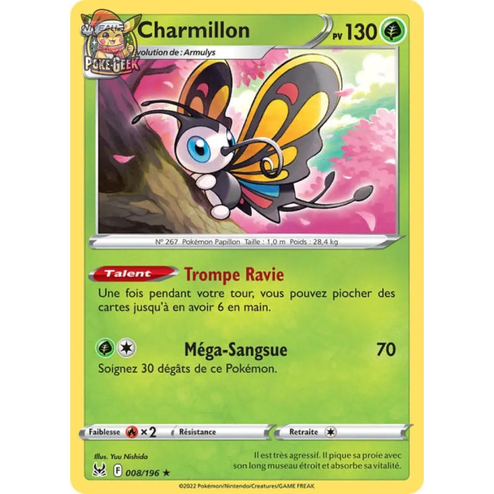 Charmillon - EB Origine Perdue - 8/196 - Poke-Geek