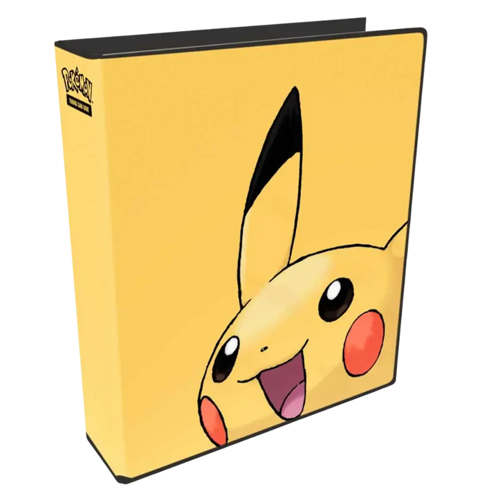 Classeur Pokémon Pikachu Jaune – 3 Anneaux – Ultra PRO