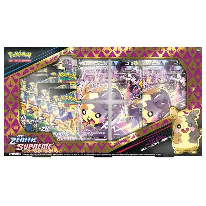 Coffret 7 Boosters Zénith Suprême avec Morpeko V-UNION - FR - Poke-Geek