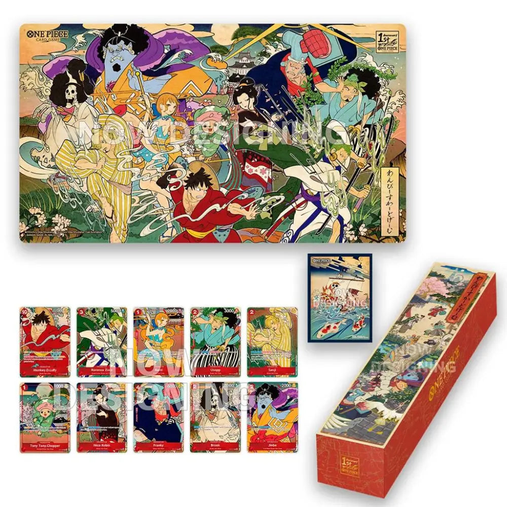 Coffret Anniversaire 1st Year de ONE PIECE CARD GAME en Version Anglaise ! - Poke-Geek