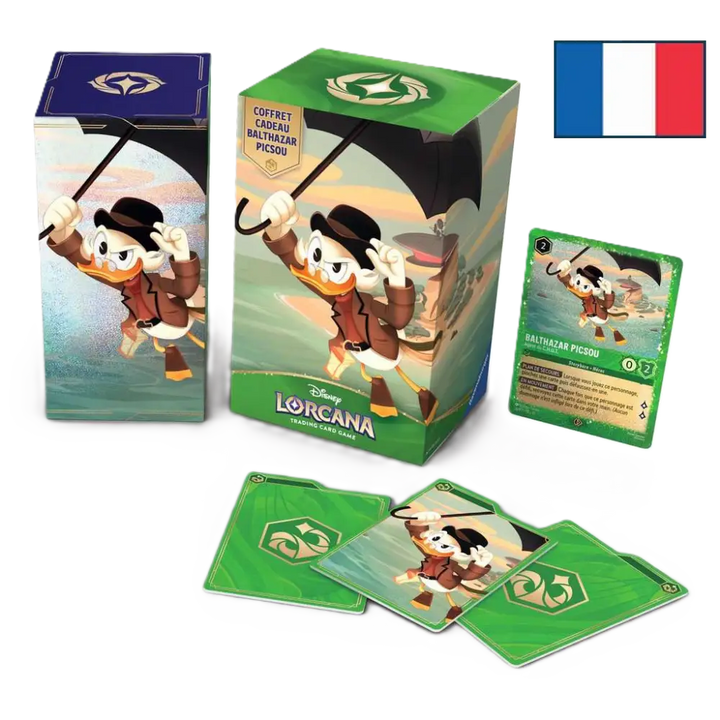 Coffret Cadeau Disney Lorcana Chapitre 11 – Givresort – Balthazar Picsou – Français