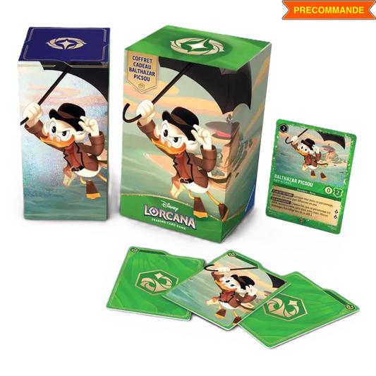 Coffret Cadeau Disney Lorcana Givresort – Balthazar Picsou (Chapitre 11) FR