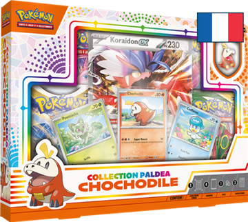 Coffret Chochodile Collection Paldea Pokémon FR - Poke-Geek