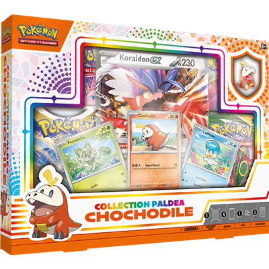 Chochodile Paldea Collection Pokémon FR Box