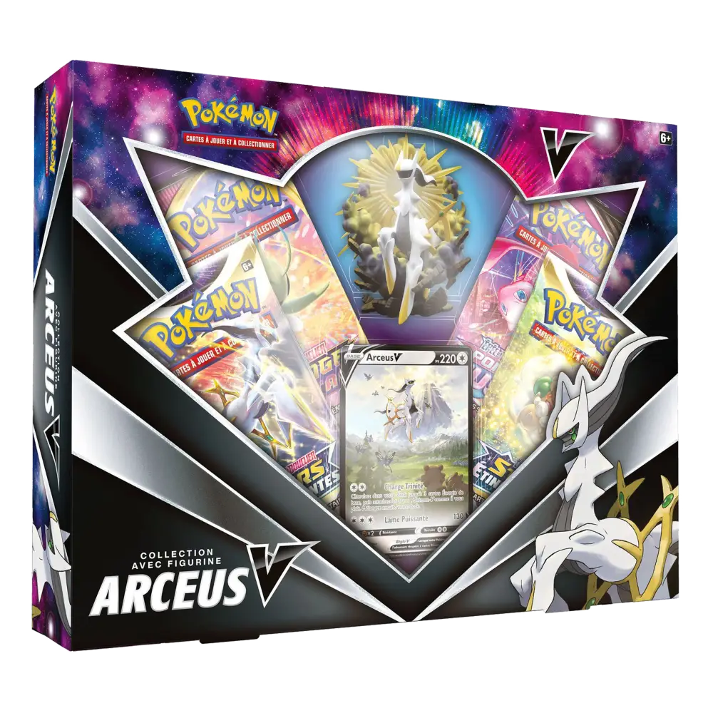 Coffret collection avec figurine – Arceus V - FR - Poke-Geek