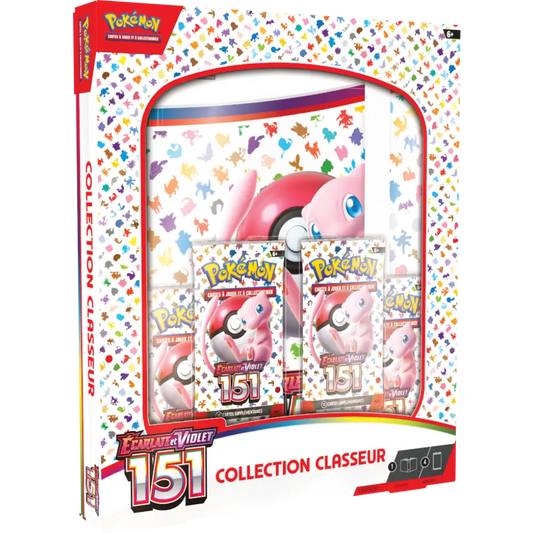 Coffret Collection classeur Écarlate et Violet 151 - FR