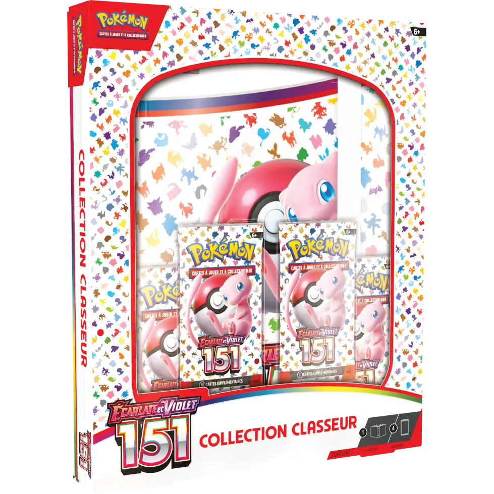 Coffret Collection classeur Écarlate et Violet 151 - FR - Poke-Geek