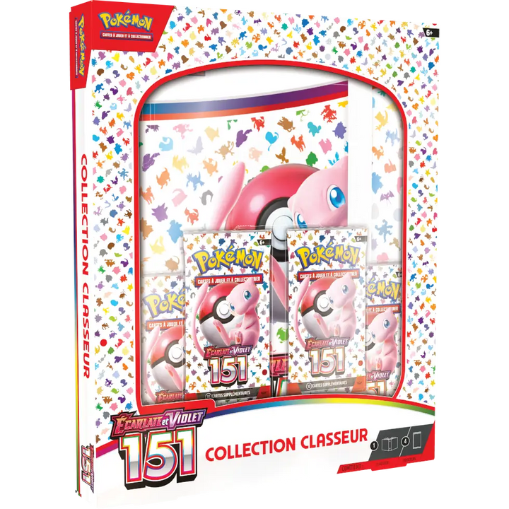 Coffret Collection classeur Écarlate et Violet 151 - FR