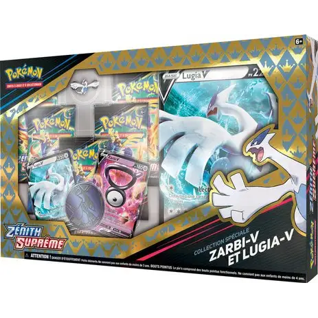 Coffret Collection Spéciale Zénith Suprême EB12.5 : Zarbi V et Lugia V - Poke-Geek