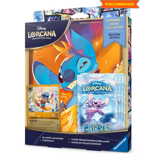 Coffret Démarrage Disney Lorcana Givresort – Stitch (Chapitre 11) FR