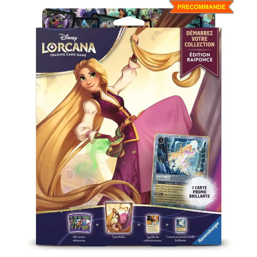 Coffret Démarrez votre Collection Raiponce – Invasion Épineuse – Lorcana FR - Poke-Geek