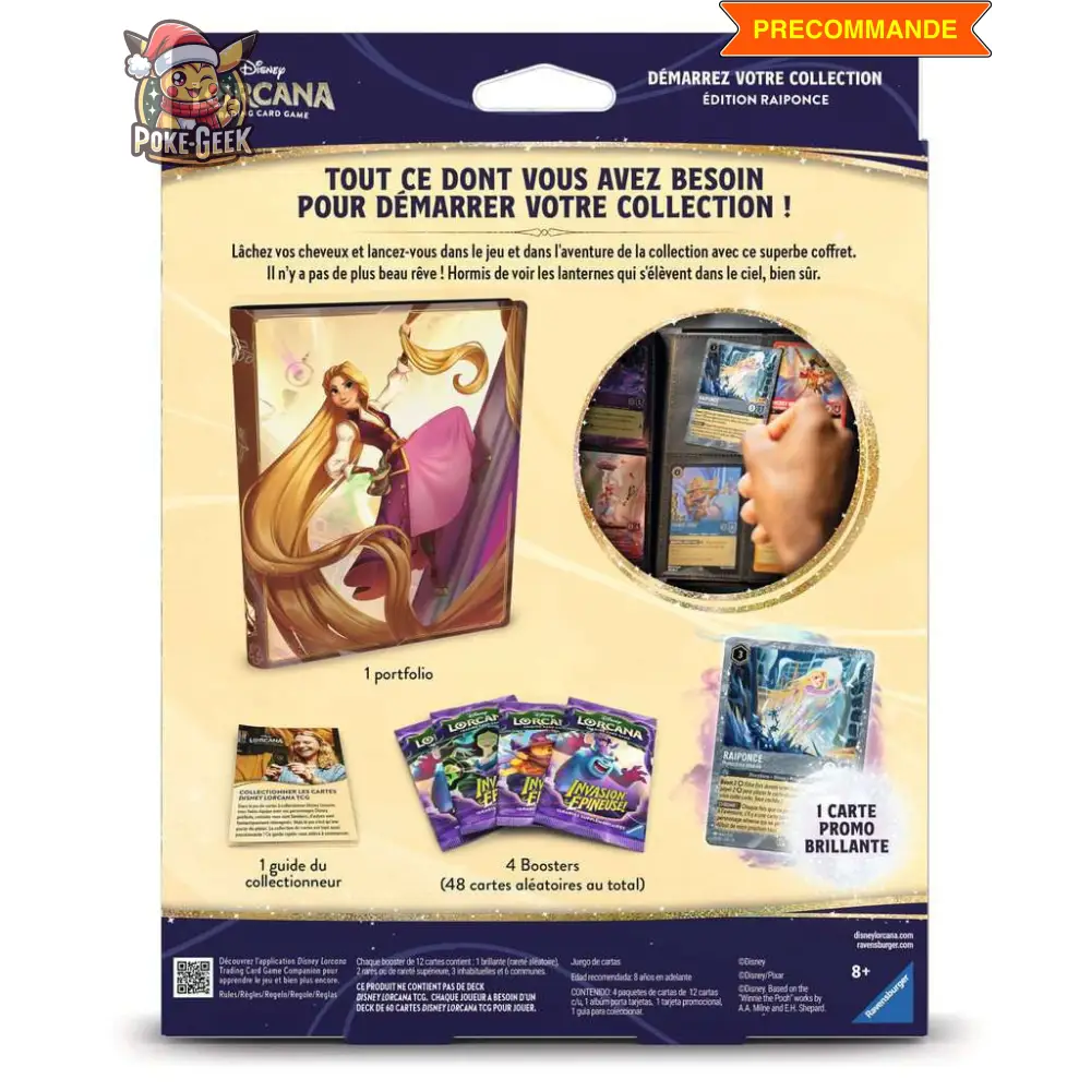 Coffret Démarrez votre Collection Raiponce – Invasion Épineuse – Lorcana FR - Poke-Geek