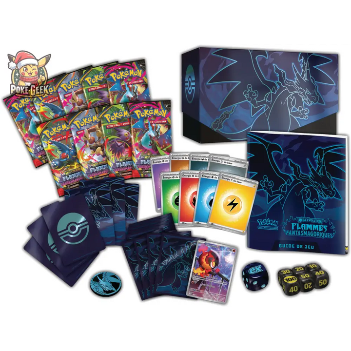 Coffret Dresseur d'Élite (ETB) – ME02 Flammes Fantasmagoriques – Français