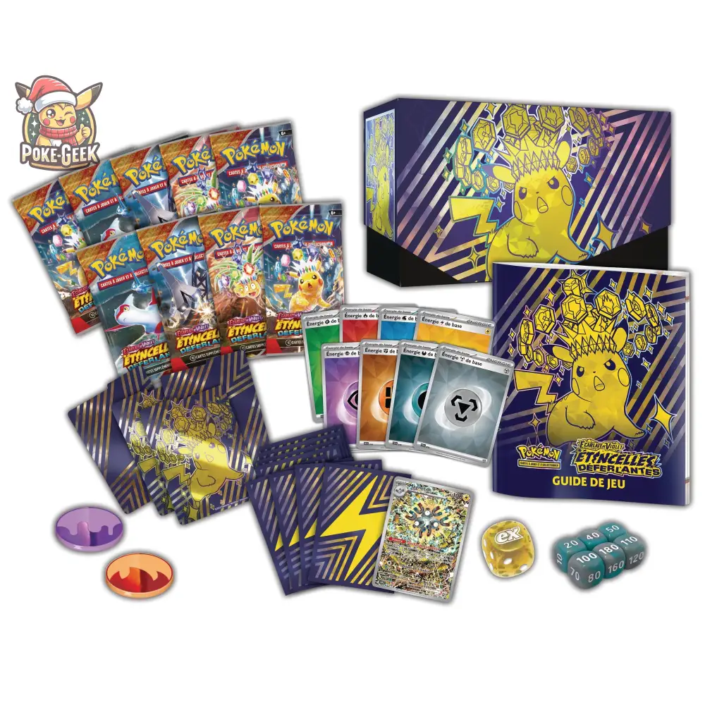 Coffret Dresseur D’élite Étincelles Déferlantes (Ev08) - Fr Etb