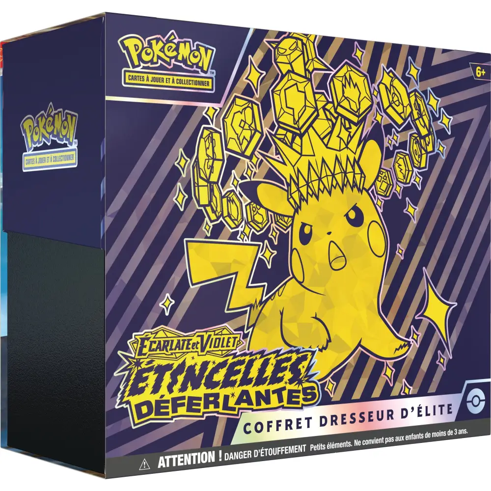 Coffret Dresseur D’élite Étincelles Déferlantes (Ev08) - Fr Etb