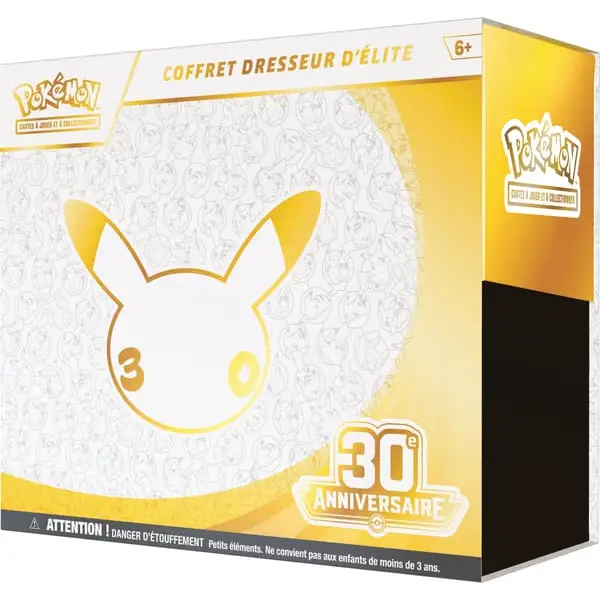Coffret Dresseur d’Élite Pokémon 30e Anniversaire – Français - ETB Pokémon