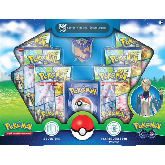 Pokémon GO Team Wisdom Trainer Box FR