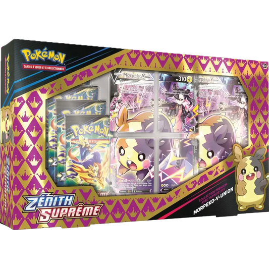 Morpeko V Supreme Zenith Union Pokémon FR Box