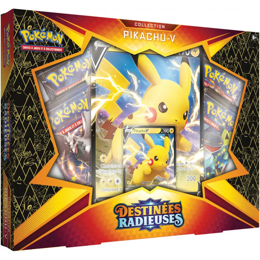 Coffret Pikachu EB 4.5 Pokémon - Destinées Radieuses FR - Poke-Geek