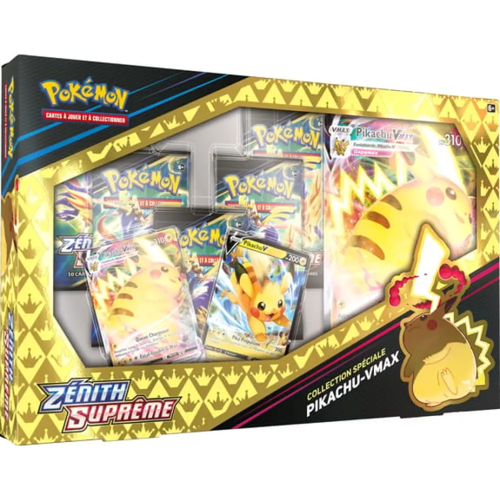 Coffret Pikachu Vmax Zénith Suprême Pokémon Fr