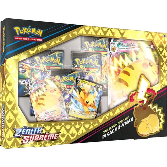 Coffret Pikachu VMAX Zénith Suprême Pokémon FR - Poke-Geek