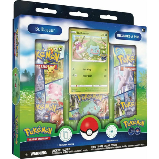 Coffret Pin's Pokémon GO - Bulbizarre - FR