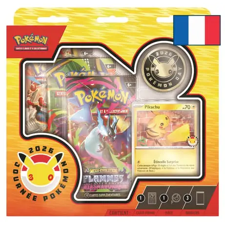 Coffret Pokémon – Collection Journée Pokémon 2026 – 30e Anniversaire FR - Poke-Geek
