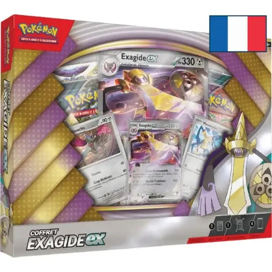 Coffret Pokémon EX Exagide (4 Boosters) Version Française