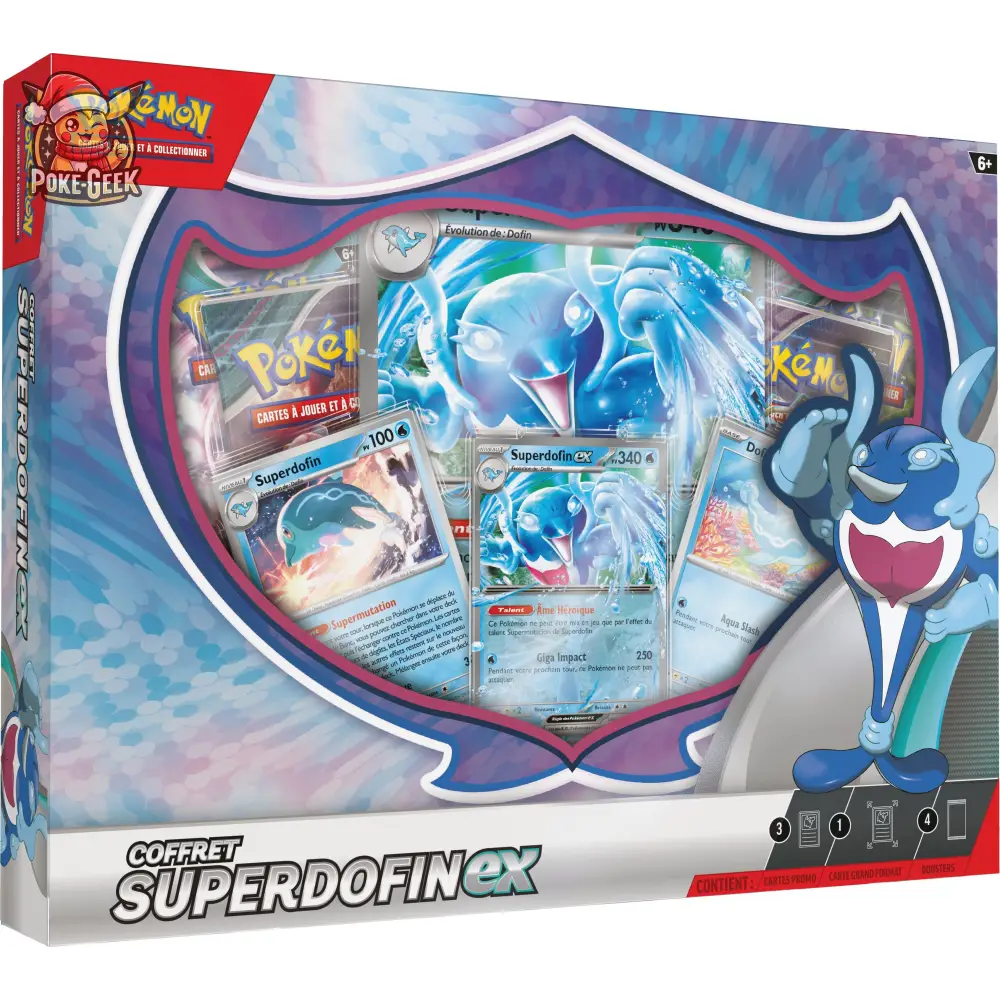 Coffret Pokémon Superdofin-ex – Supermutation – Français - Poke-Geek