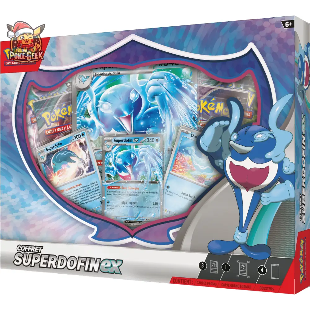 Coffret Pokémon Superdofin-ex – Supermutation – Français - Poke-Geek