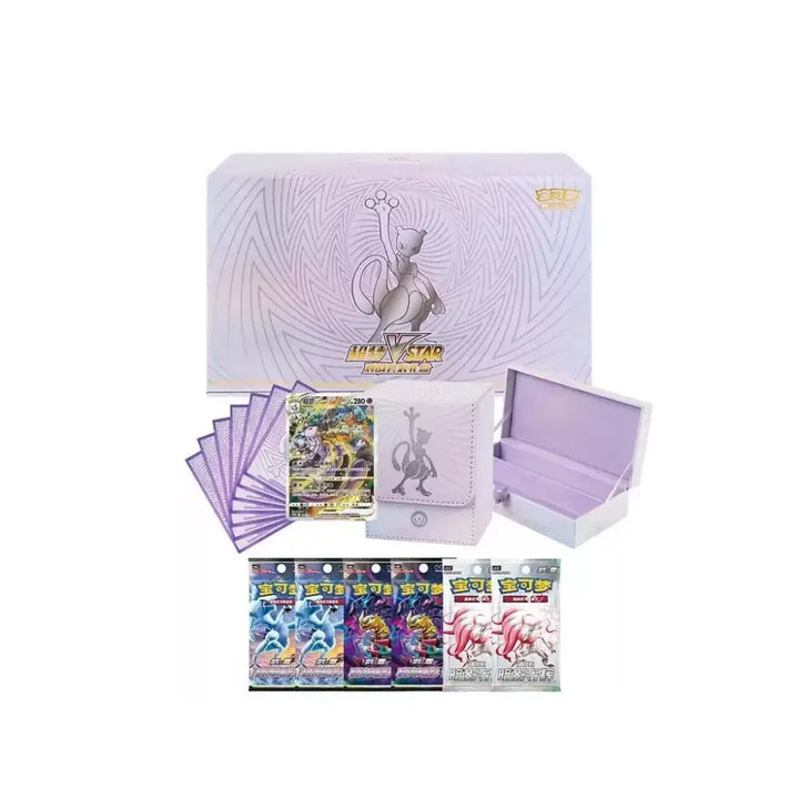 Coffret Pokémon VSTAR Mewtwo – Édition Chinoise Collector