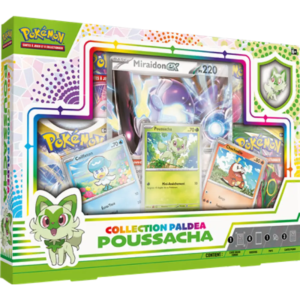 Coffret Poussacha Collection Paldea Pokémon FR - Poke-Geek