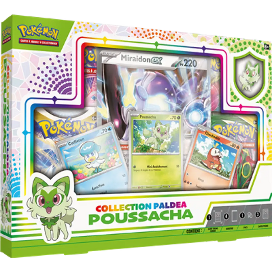 Pokémon Paldea Collection Poussacha Box FR