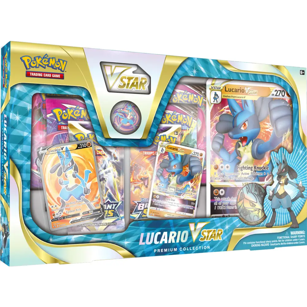 Coffret Premium Collection - Lucario VStar FR - Poke-Geek