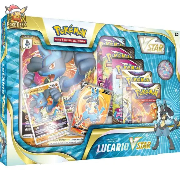 Coffret Premium Collection - Lucario VStar FR - Poke-Geek