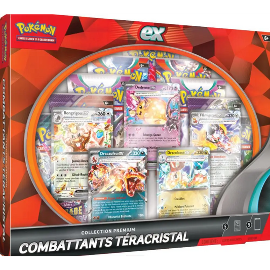 Coffret Premium Combattants Téracristal (9 Boosters) FR