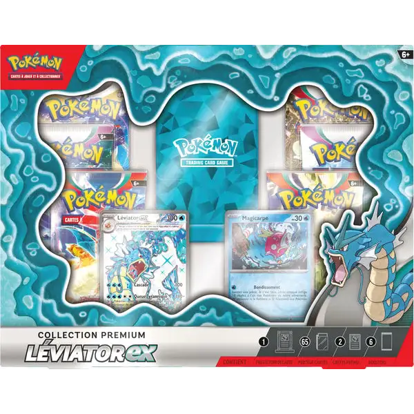 COFFRET PREMIUM LEVIATOR EX - FR - Poke-Geek