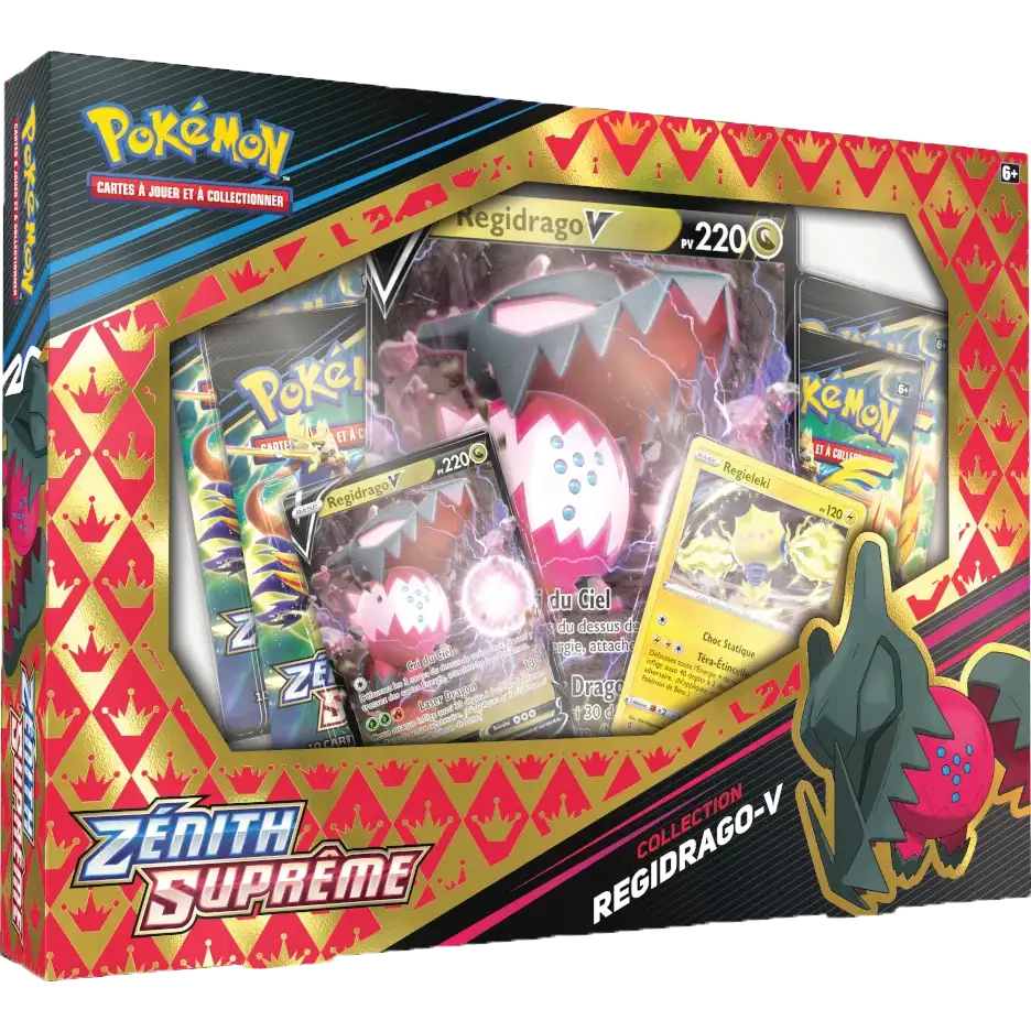 COFFRET REGIDRAGO V ZENITH SUPREME EB12.5 - FR - Poke-Geek