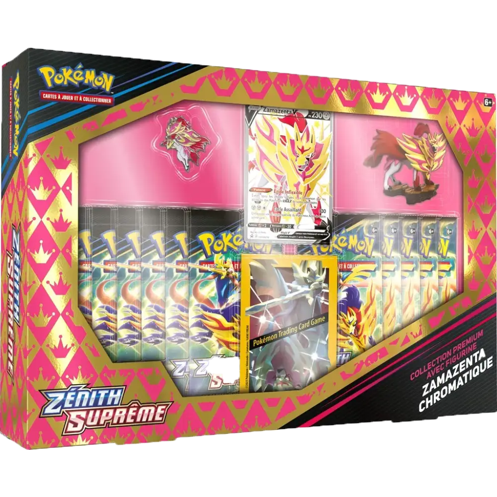 Coffret Zamazenta Chromatique Zénith Suprême Pokémon FR - Poke-Geek